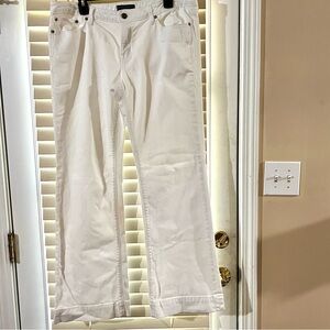 Banana Republic White Jeans